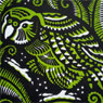 'Kooky Kakapo - Linocut print - Edition of 100. Image size approx 12x12cm